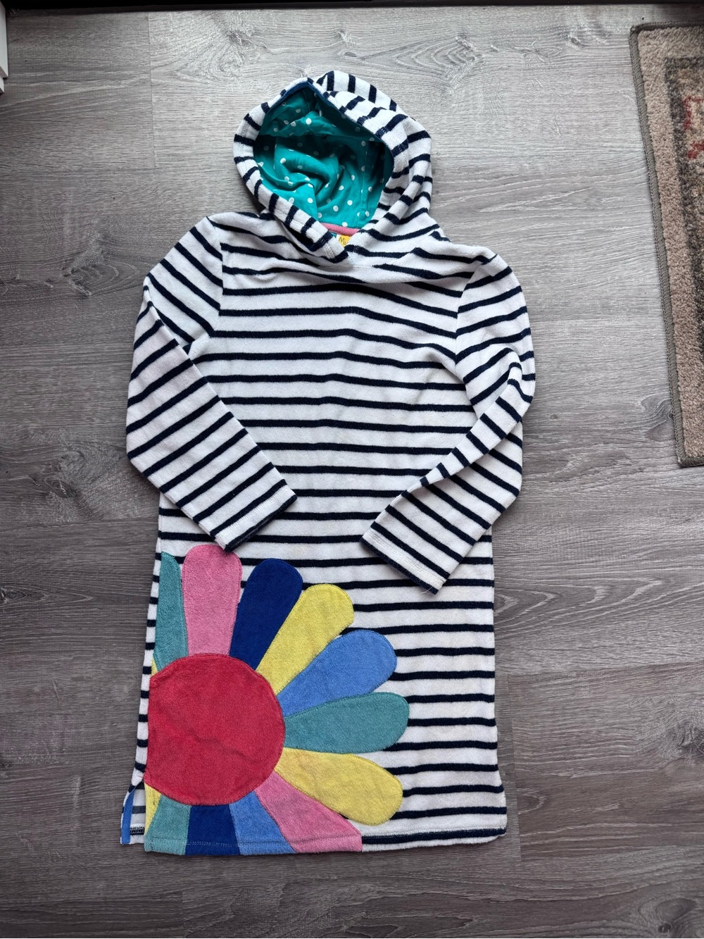 Mini Boden Girls Terry Swim Cover Up